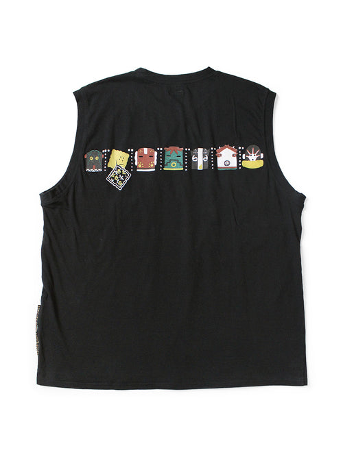 20/-Cotton Sleeveless BIG-T(PECKISH & Cacina pt)