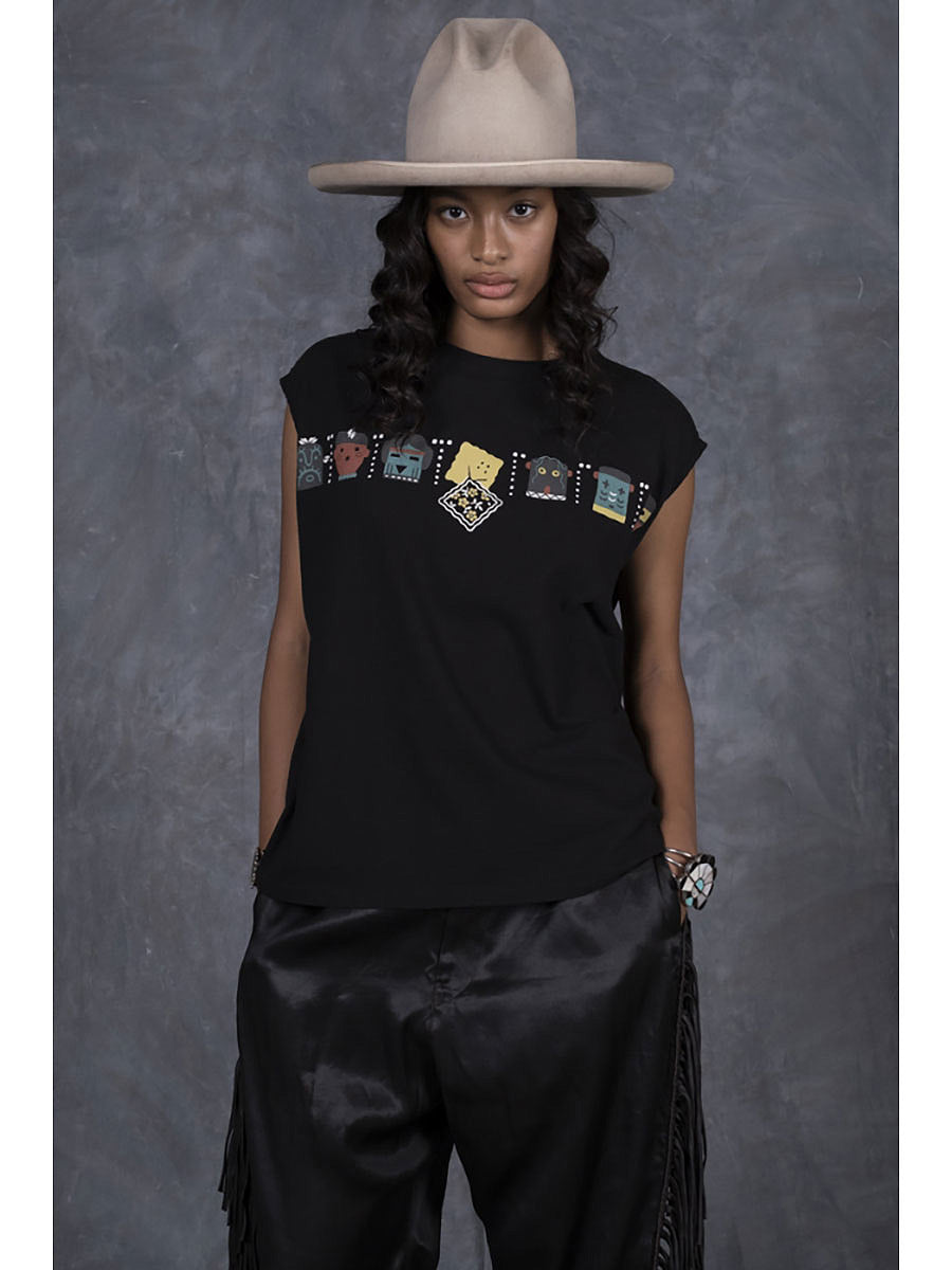 20/-Cotton Sleeveless BIG-T(PECKISH & Cacina pt)
