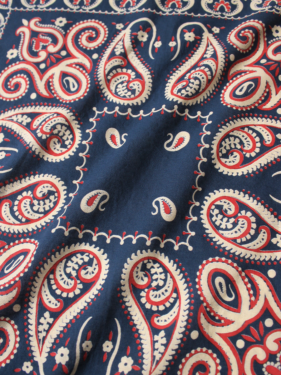 fastcolor Selvedge Bandana (Sambo Paisley) 20x20