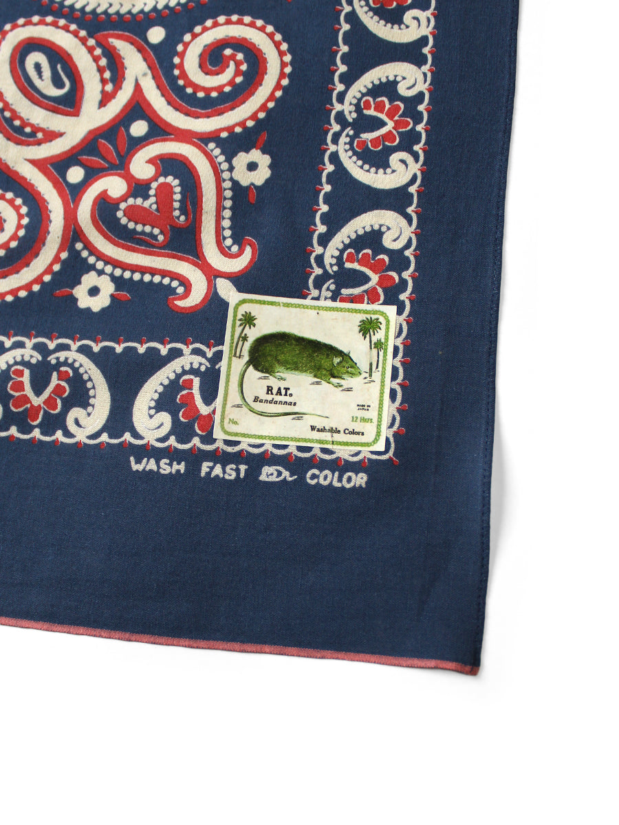 fastcolor Selvedge Bandana (Sambo Paisley) 20x20