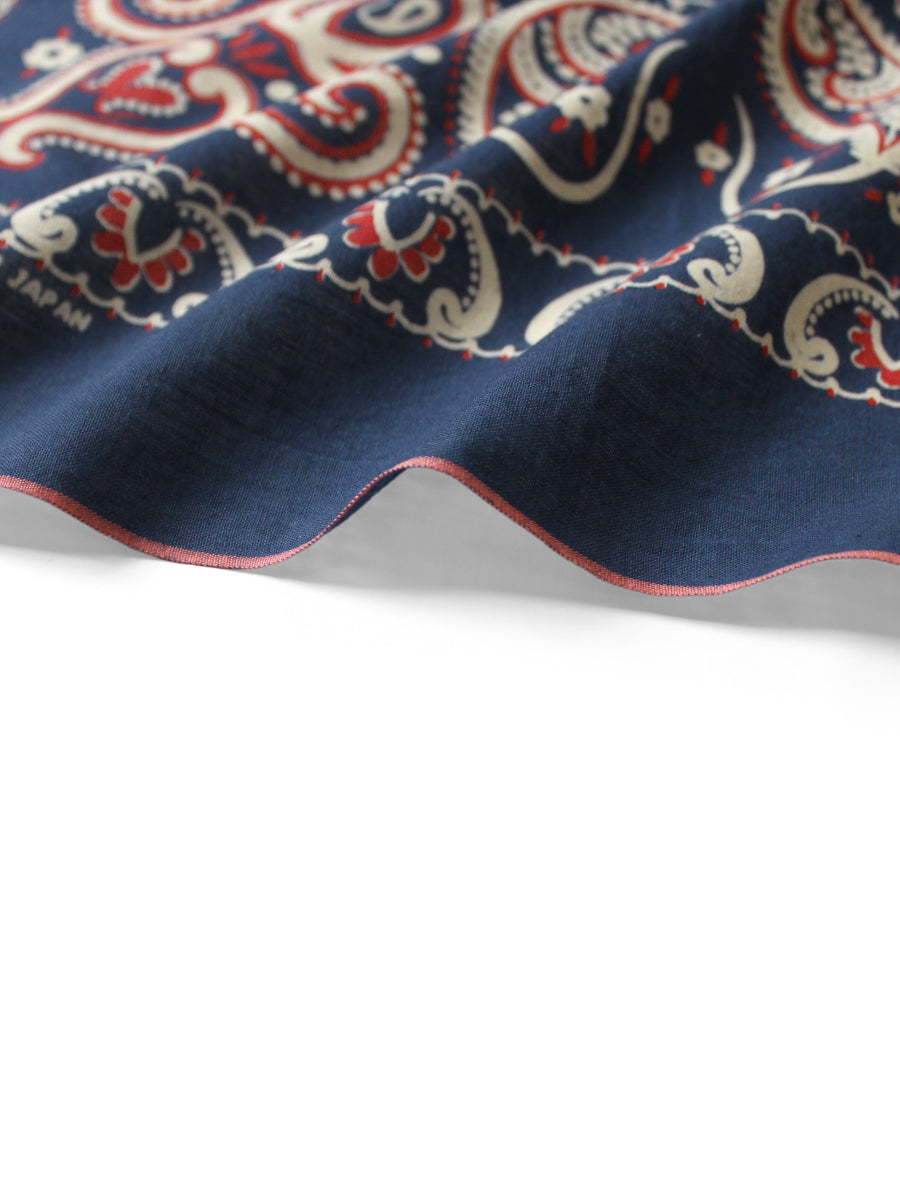 fastcolor Selvedge Bandana (Sambo Paisley) 20x20