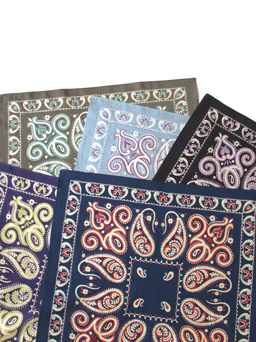 fastcolor Selvedge Bandana (Sambo Paisley) 20x20