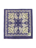 fastcolor Selvedge Bandana (Sambo Paisley) 20x20 - Purple