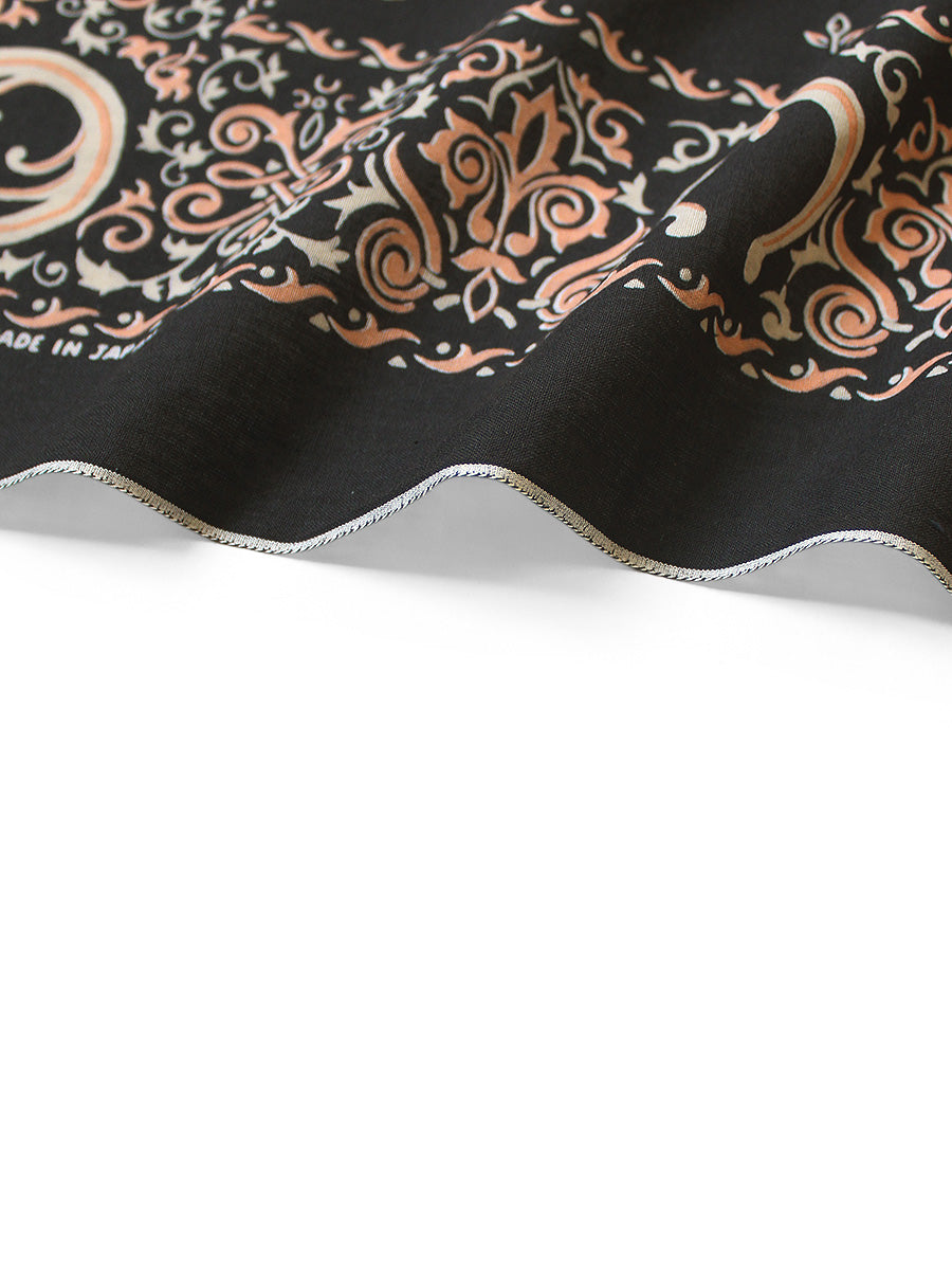 fastcolor selvedge bandana (ANTLER NAJA) 20x20