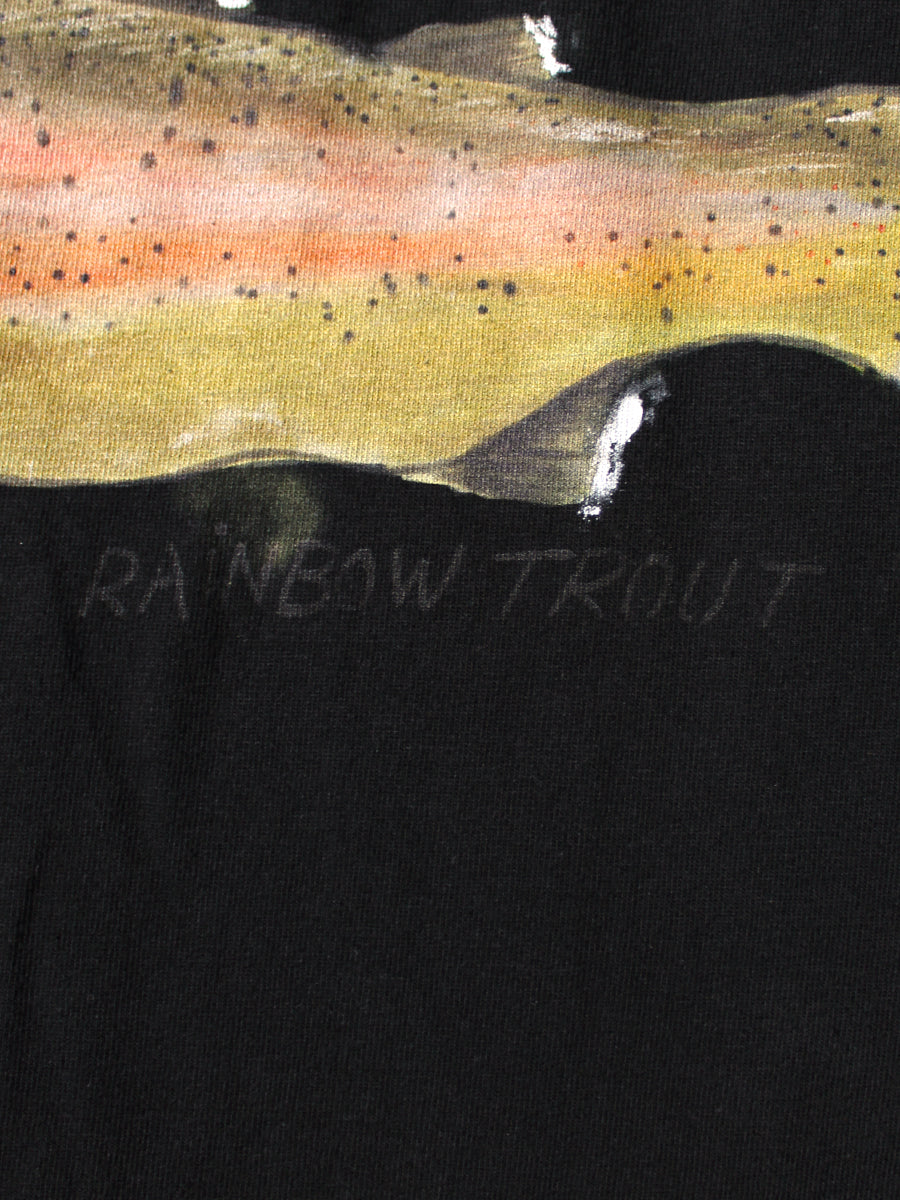 20/-Tencel Cropped T (1 Trout PECKISH RAINBOWYpt)