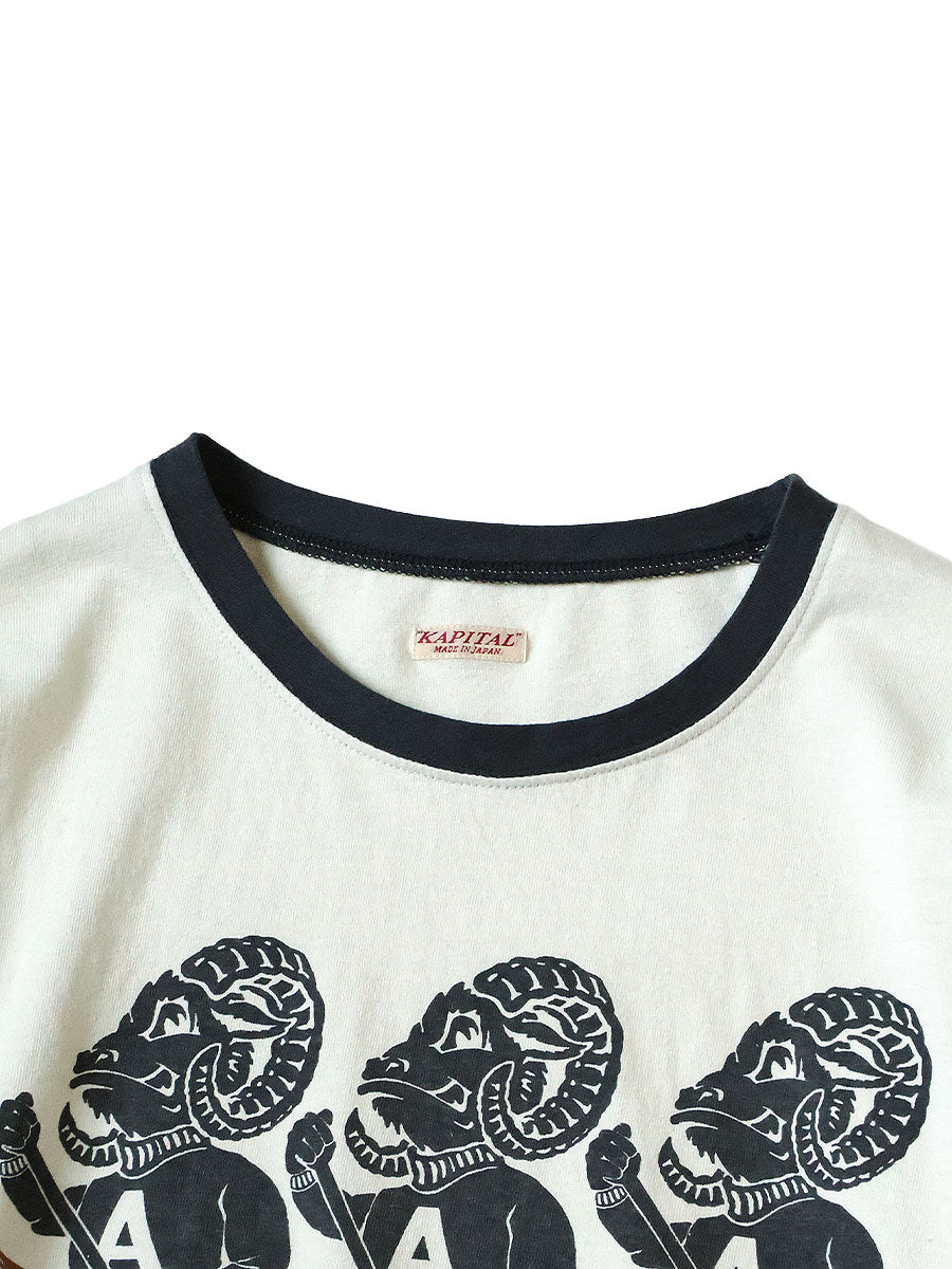 20/-Cotton Crew Long T (`A`SHEEPpt)
