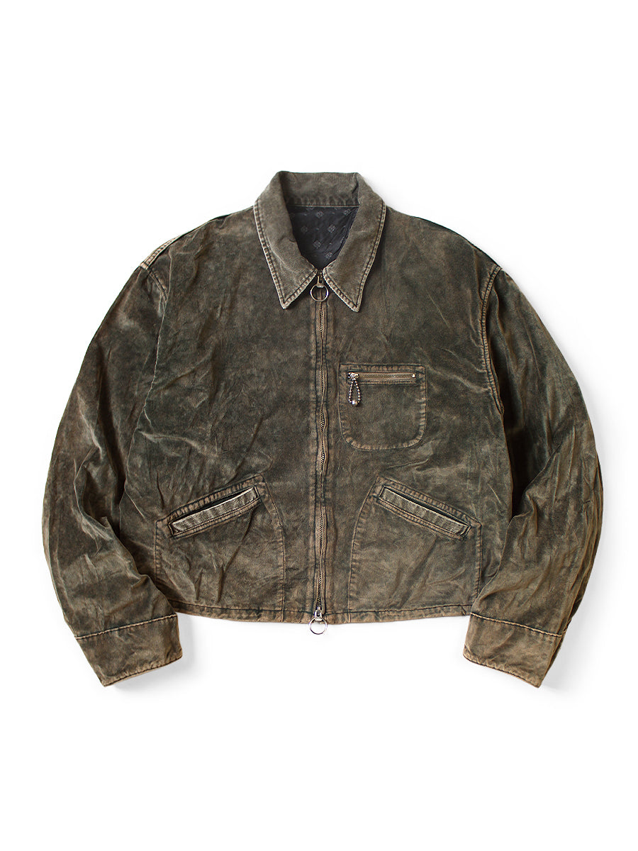 Velvet Hunter Drizzler JKT (Dirty Dyed) - Brown