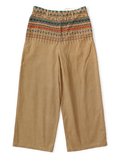 14W Corduroy Tapered Pants (Towncraft... - Gold Beige