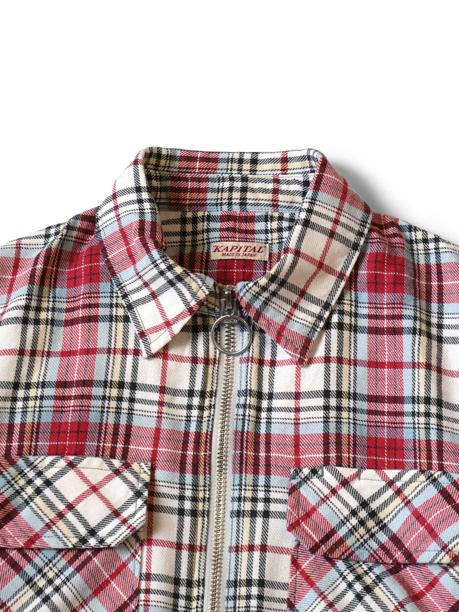 Columbia Check Drizzler Work Shirt Dress