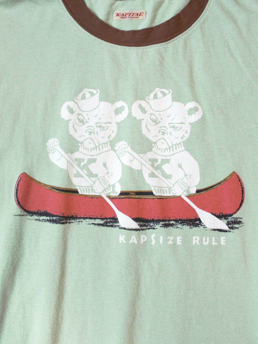 20/- Cotton Ringer T (`K`BEARpt)