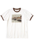 20/- Jersey Ringer T (Yellowknife pt) - White