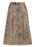 14W Corduroy Boogie Day High Waist Maxi... - Brown