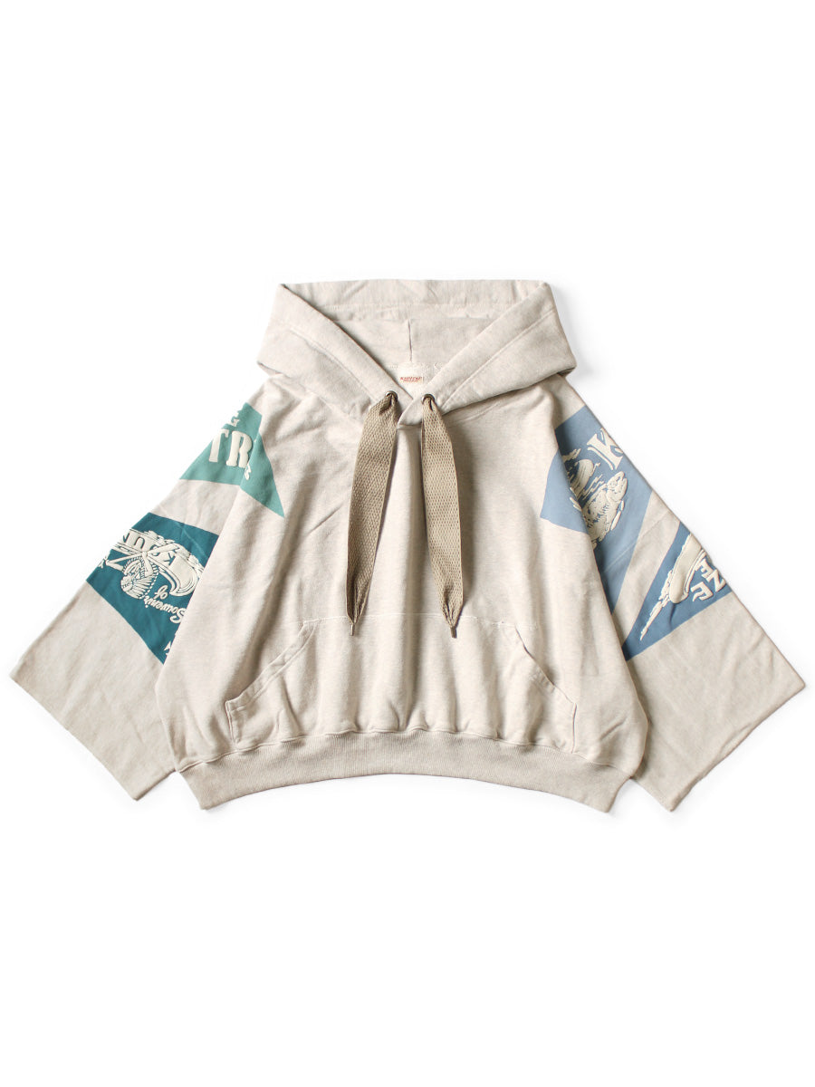TOP Fleece Devil Hood Parker (Penant YUKON) - Blue