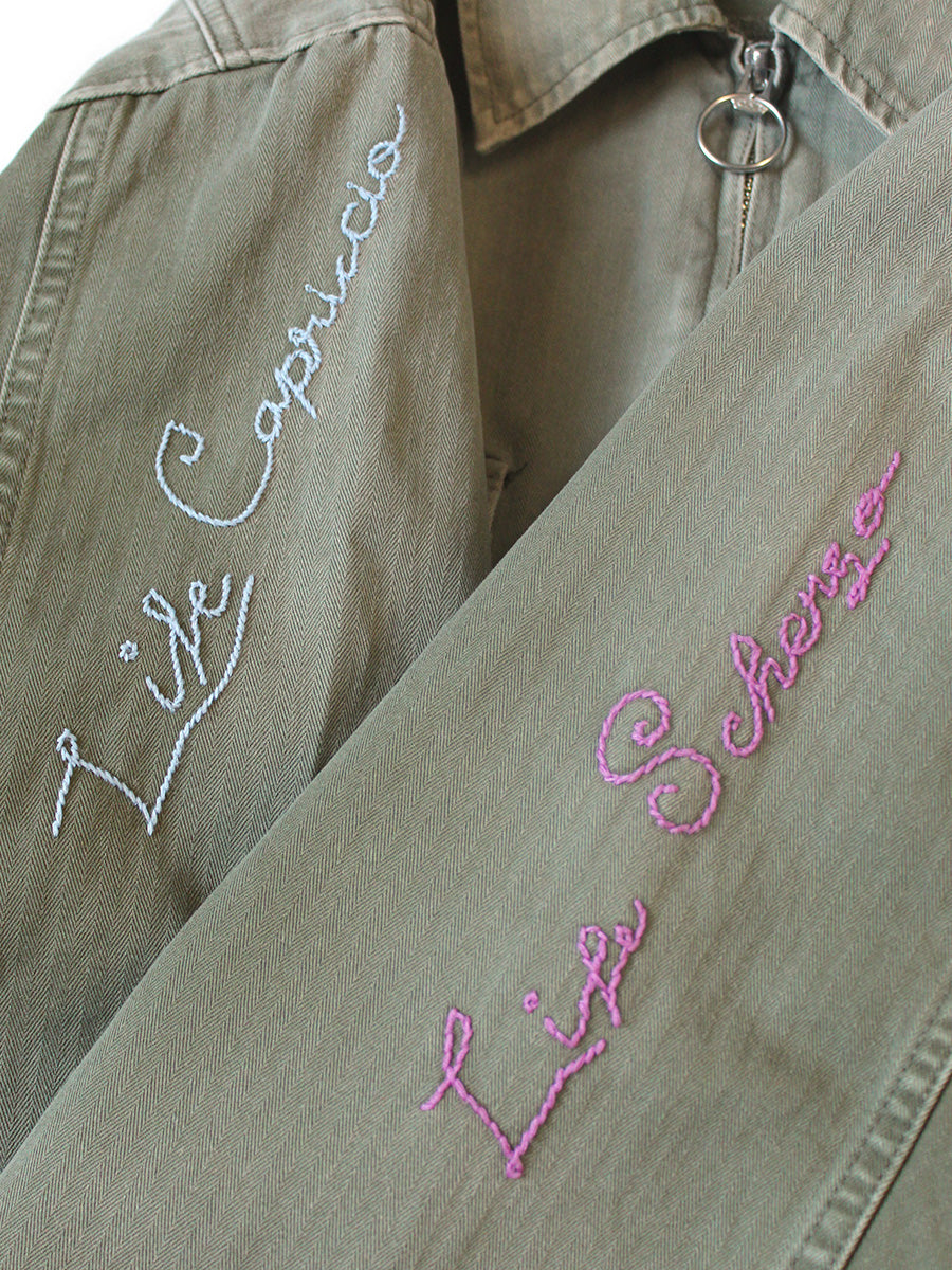 Herringbone Hunter Drizzler JKT (Memorial Embroidery ...