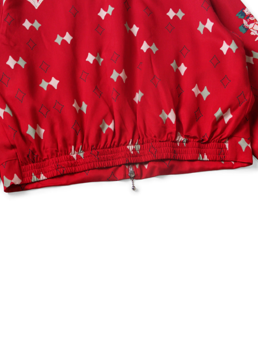 Rayon Twill Ainomosiri Pattern Drizzler JKT