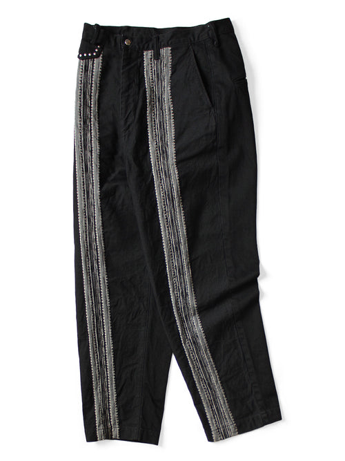 12oz Arrow Pattern Jacquard Denim Nîmes Pants