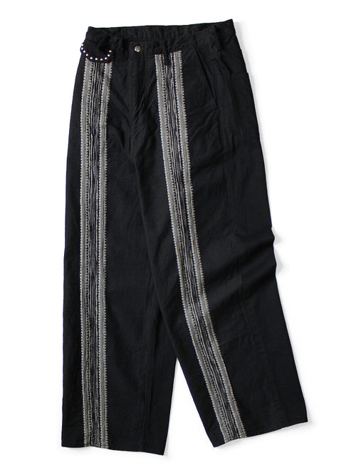 12oz Arrowed Jacquard Denim Port Baggy Pants