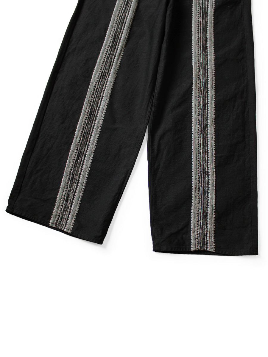 12oz Arrowed Jacquard Denim Port Baggy Pants