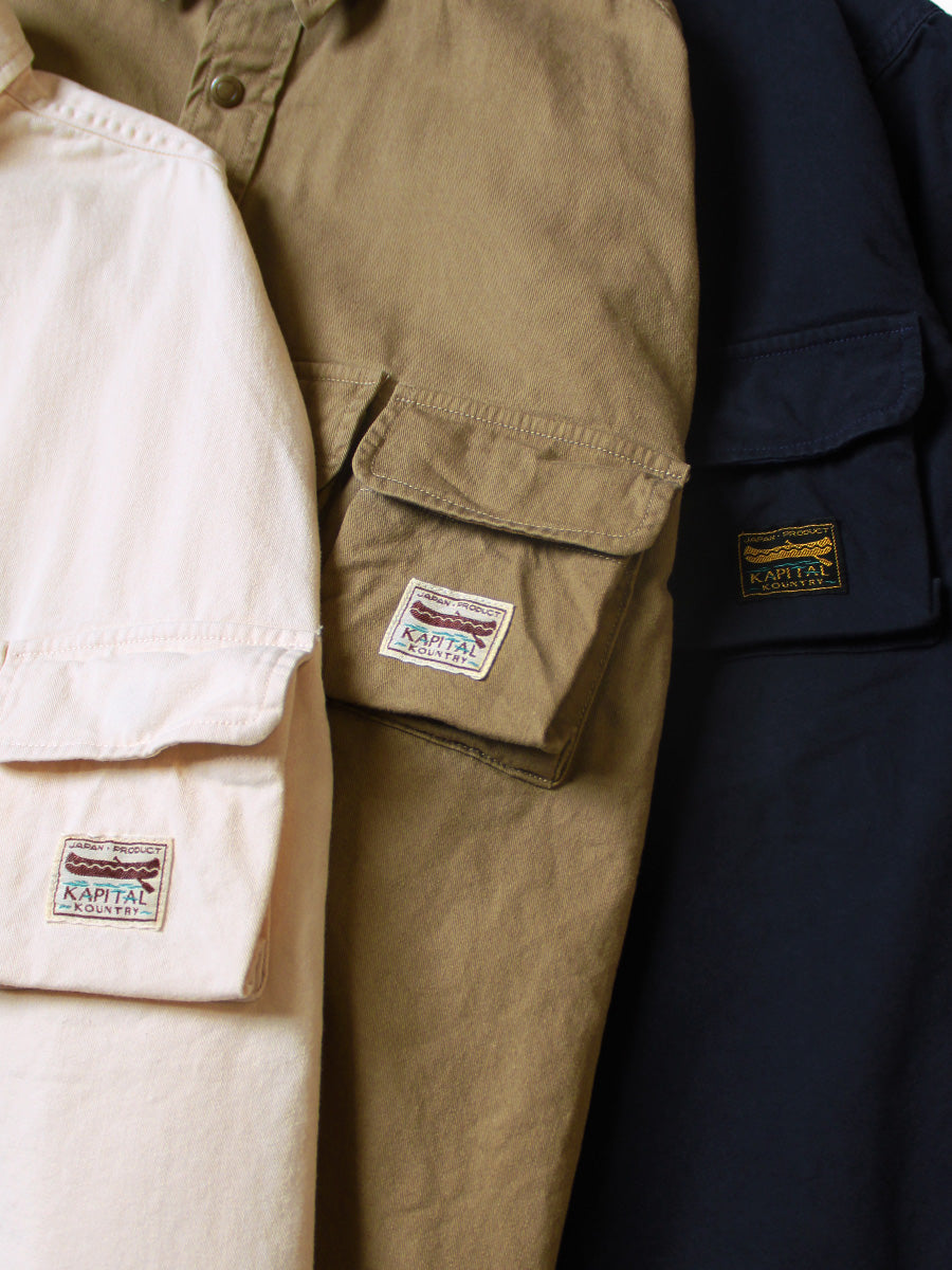 Shirt Chino Nugget-pocket Fish shirt