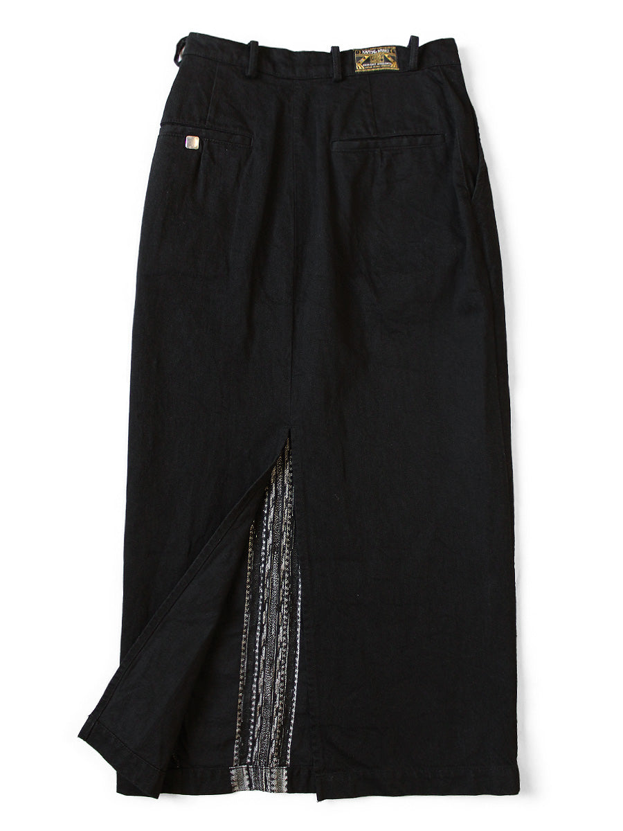 12oz Arrow Pattern Jacquard Denim Boogie Day Skirt