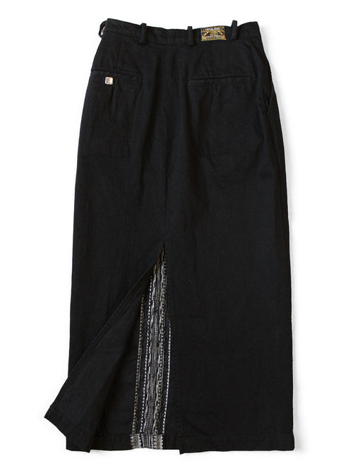 12oz Arrow Pattern Jacquard Denim Boogie Day Skirt