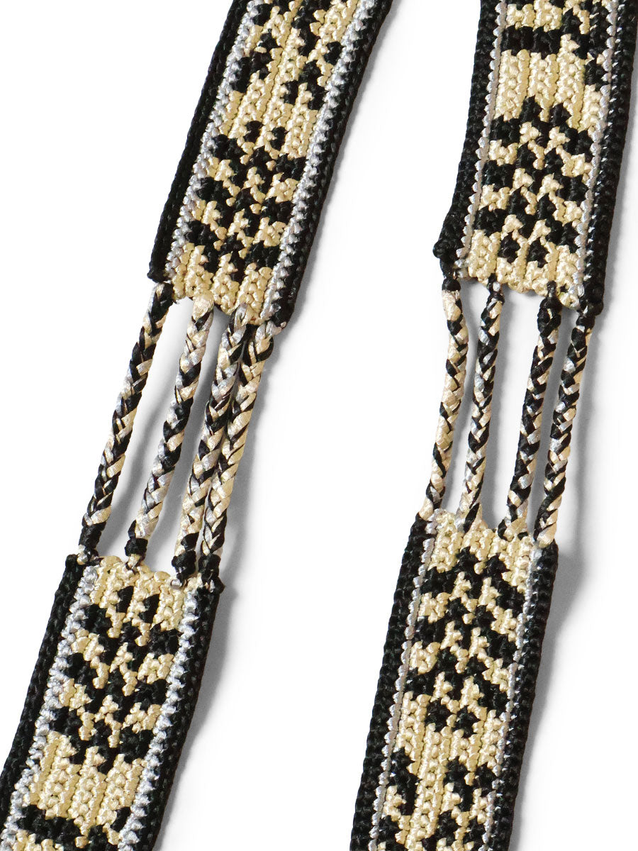 Macrame Maxi Belt (Chippewa Basket River Pattern)