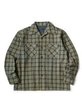 Wool Check Friend Pocket Board Shirt - Yellow