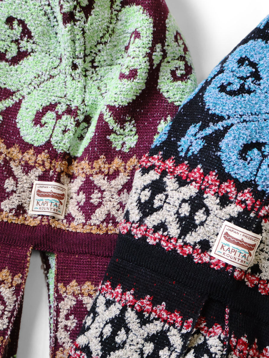 10G SNOW-GALA Jacquard Balaclava Scarf