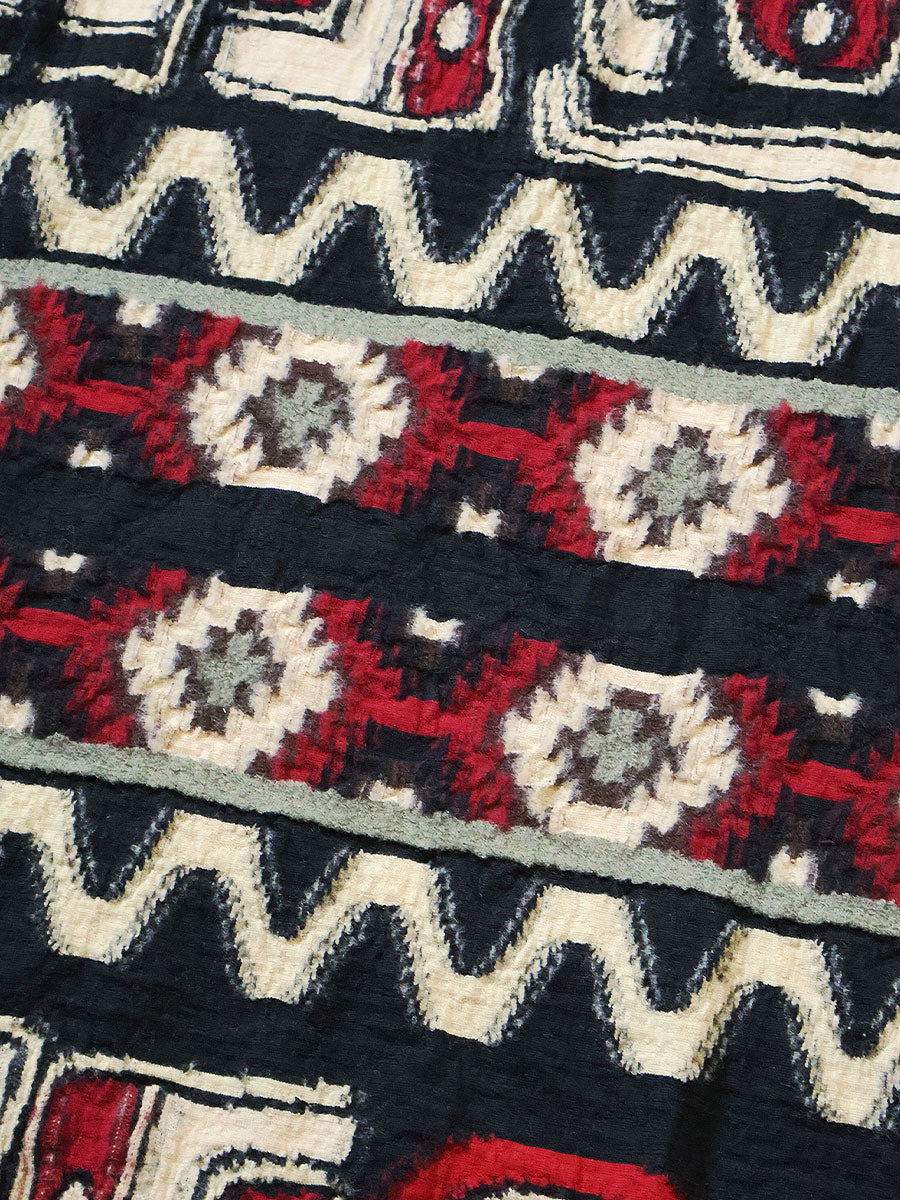 Felted Wool Alaska-Raven Blanket