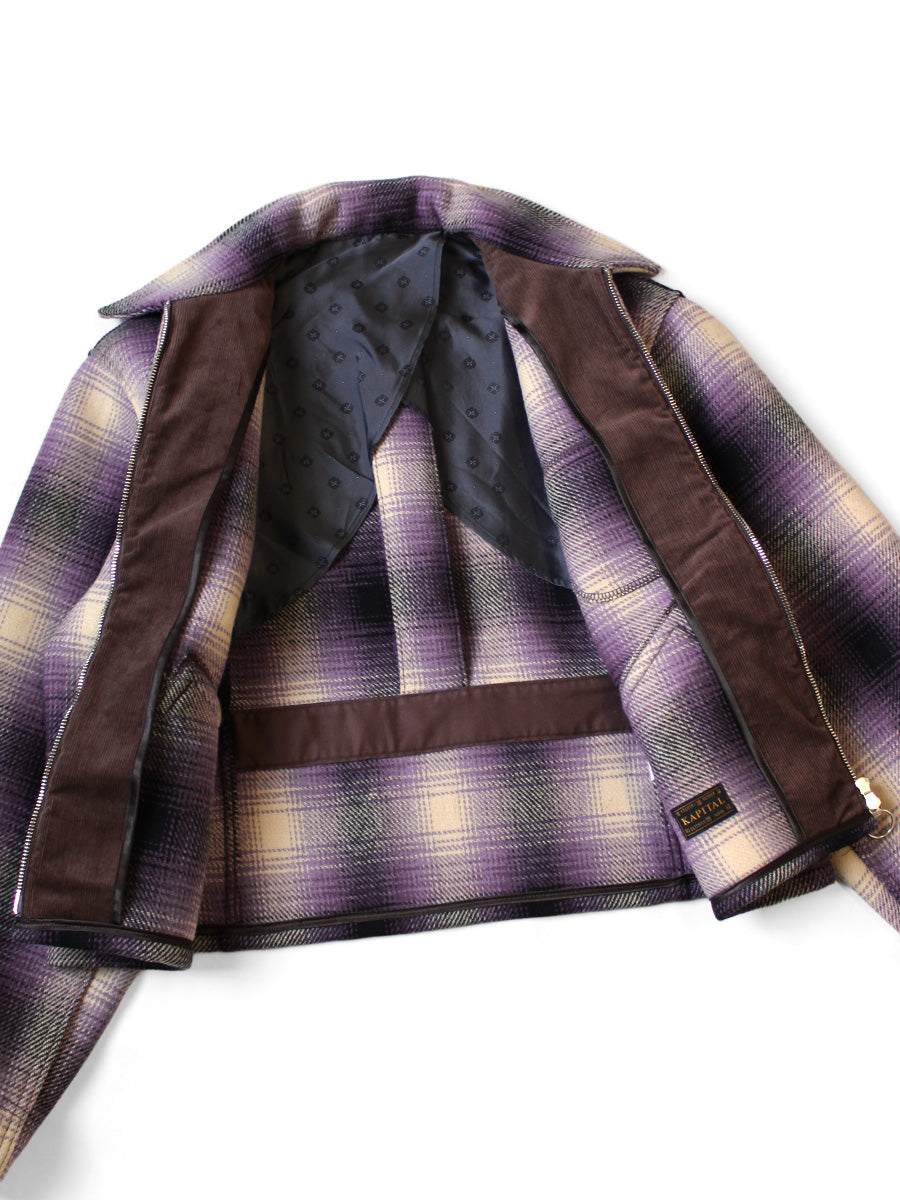 Vintage Wool Shadow Check Hunting...