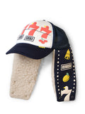 Lucky Bird Lambert Truck CAP - White x Navy