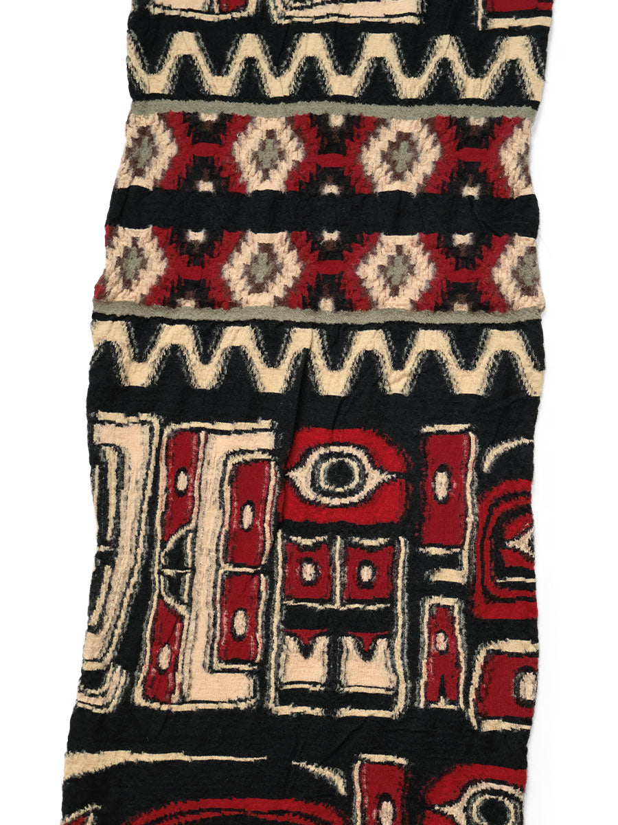 Felting Wool Alaska-Raven HAPPY Scarf