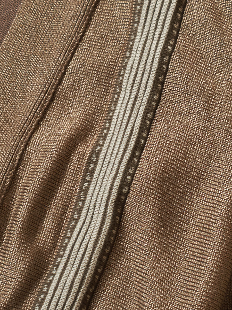 7G Retro Striped Opera Cardigan