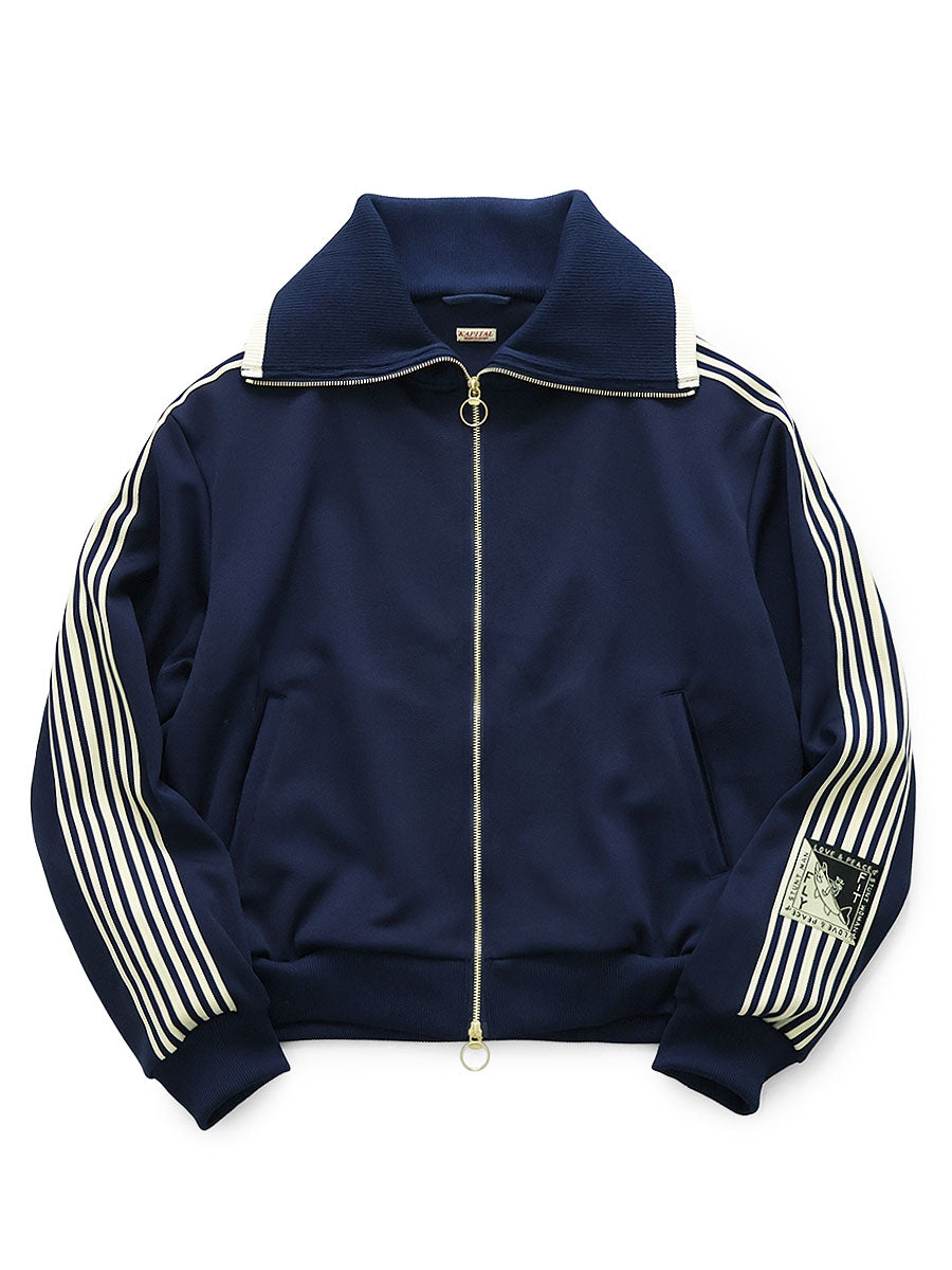 Smooth Jersey Sailor Track JKT (Banner... - Navy