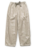Linen Glitter Frill Stripe Easy... - thin