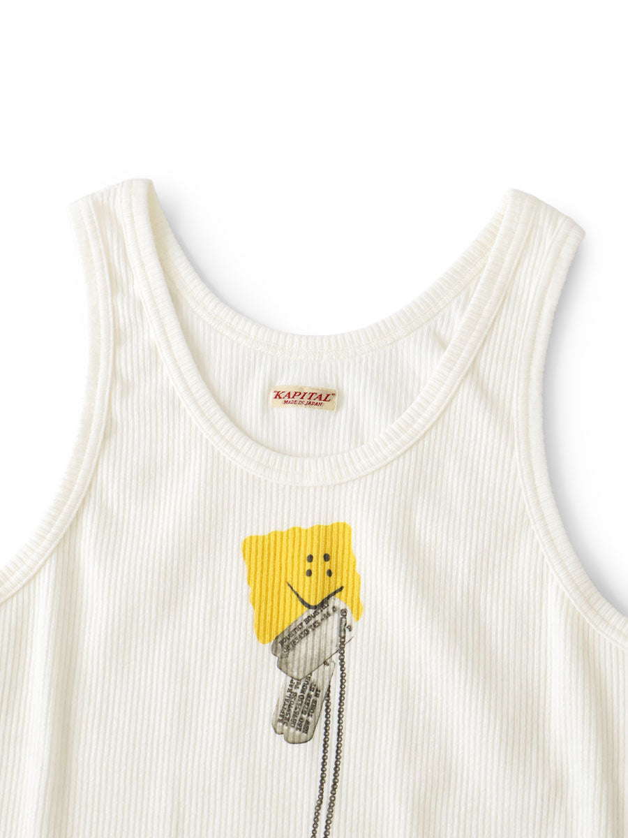 60/2 Beaterico Tank Top (PECKISH Dog Tag...