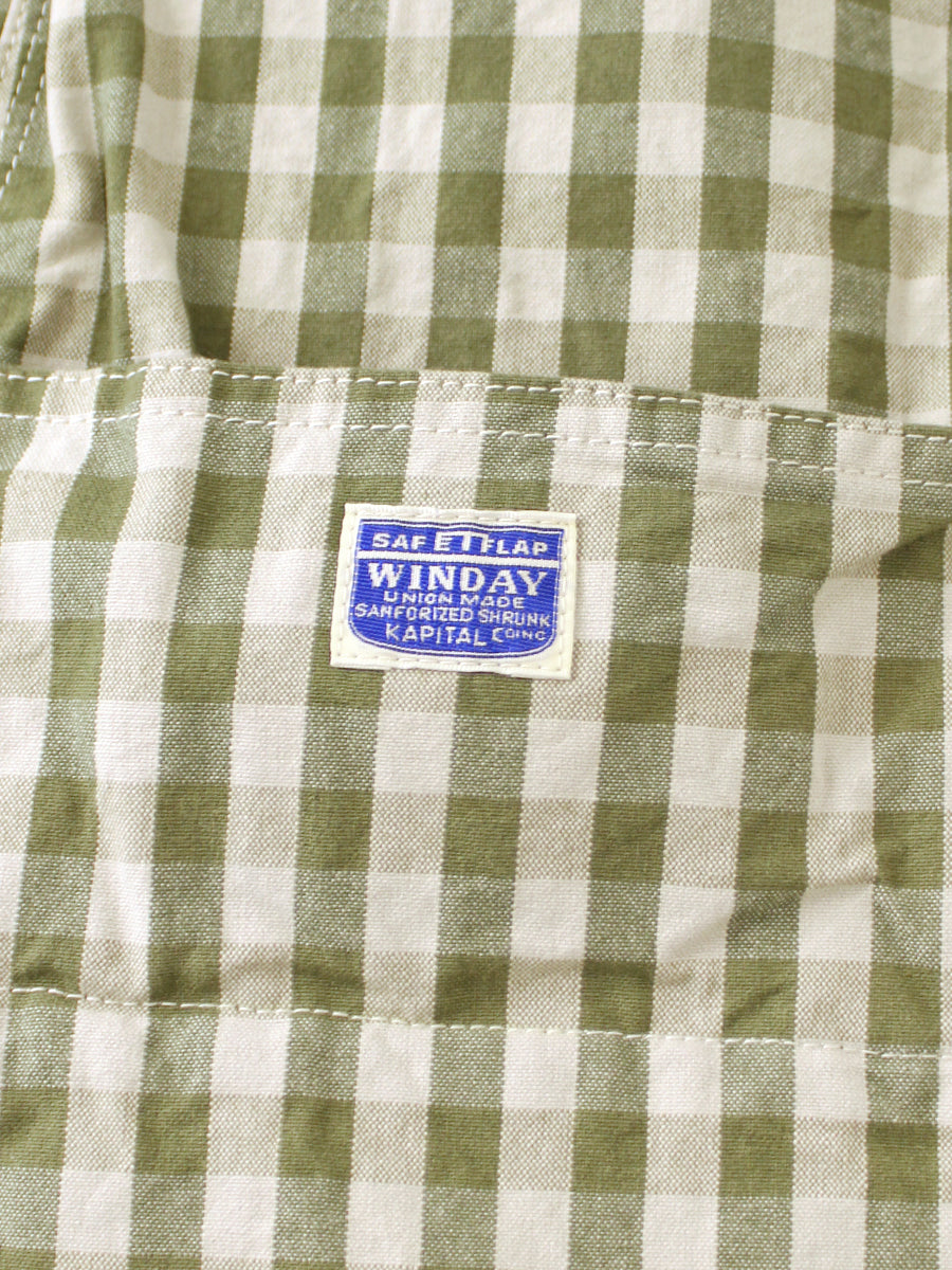OX Gingham W Knee Easy Short Pants
