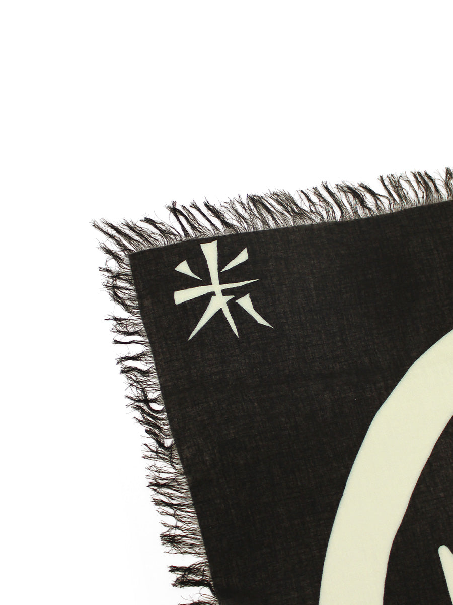 Rayon Fringe Square Stole (GIANT PEACE)