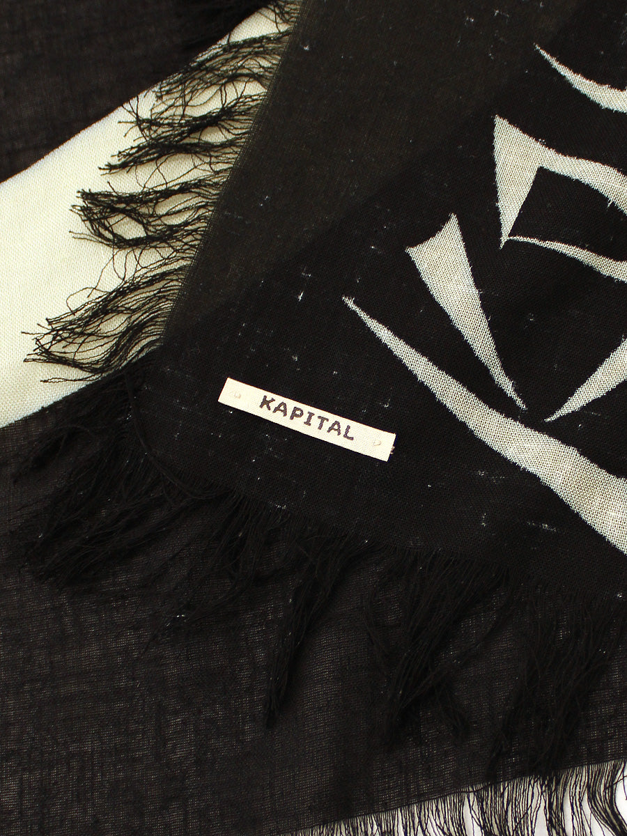 Rayon Fringe Square Stole (GIANT PEACE)