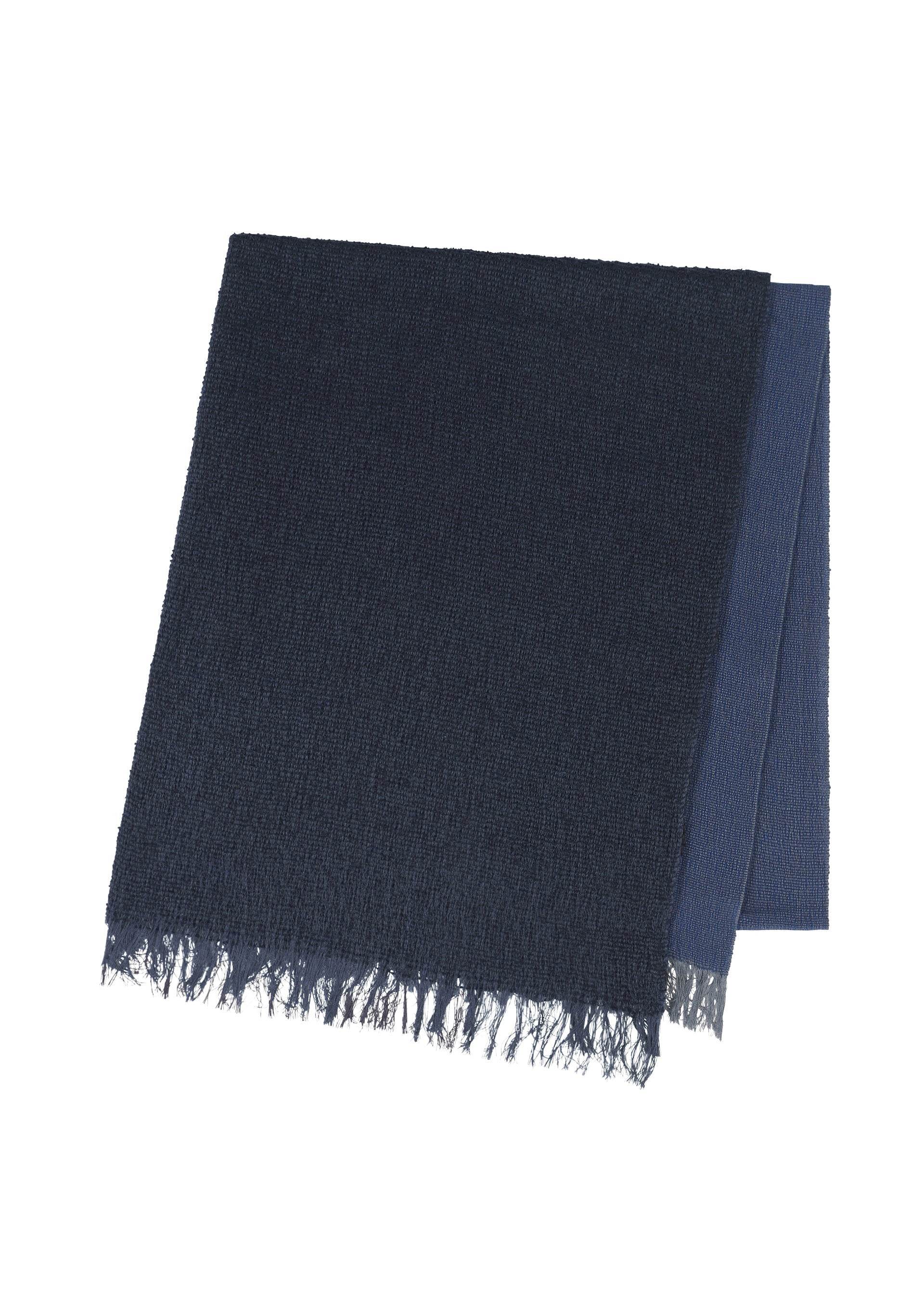 Double Weave Stole - BLUE