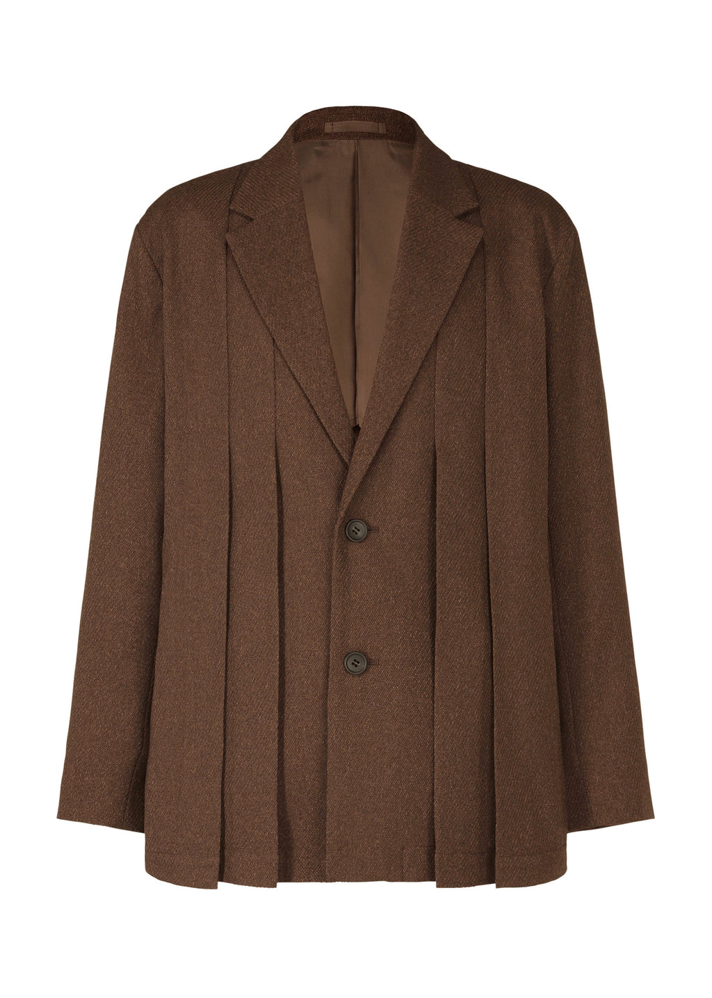 Wool Like Tweed - BROWN