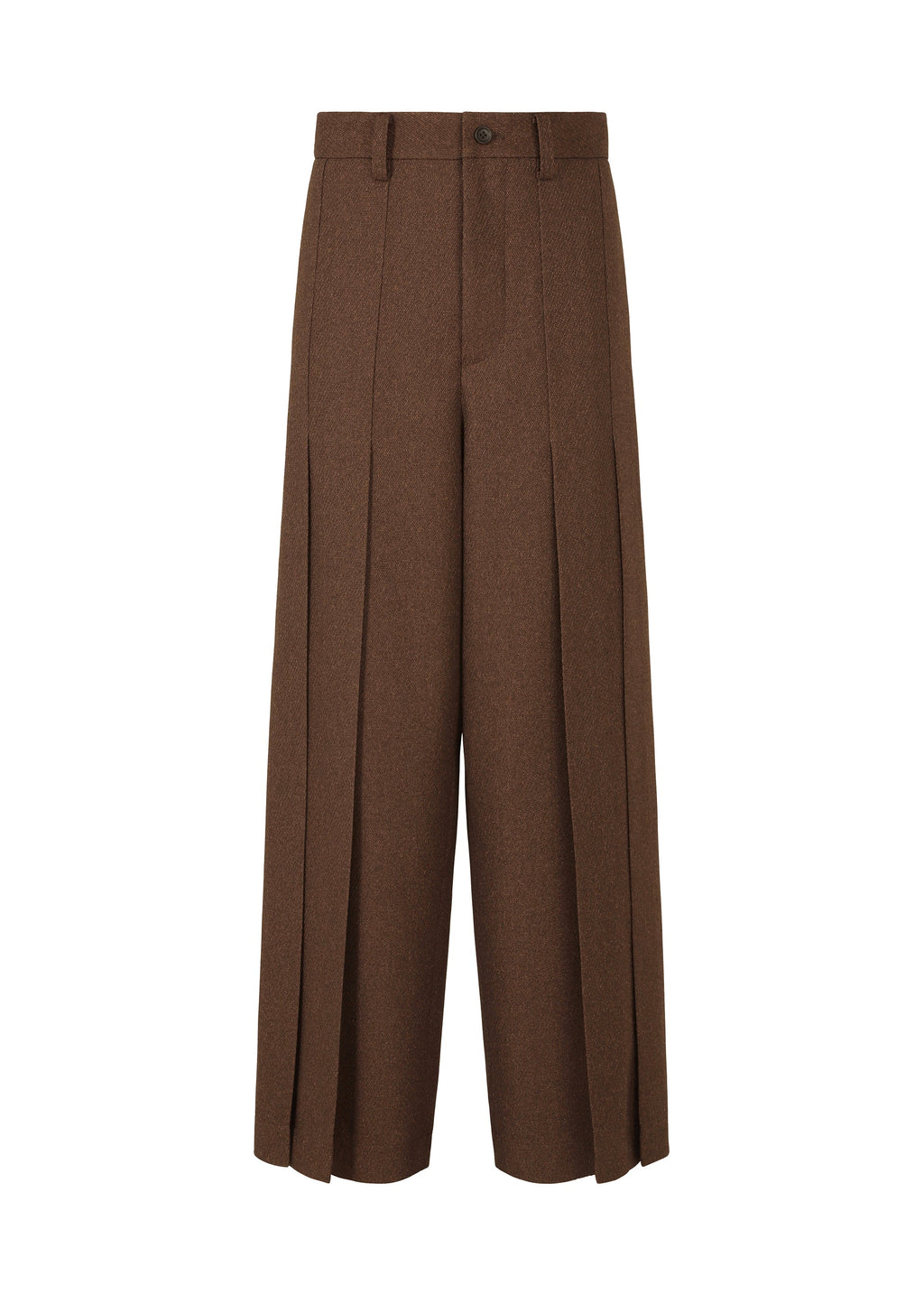 Wool Like Tweed - BROWN