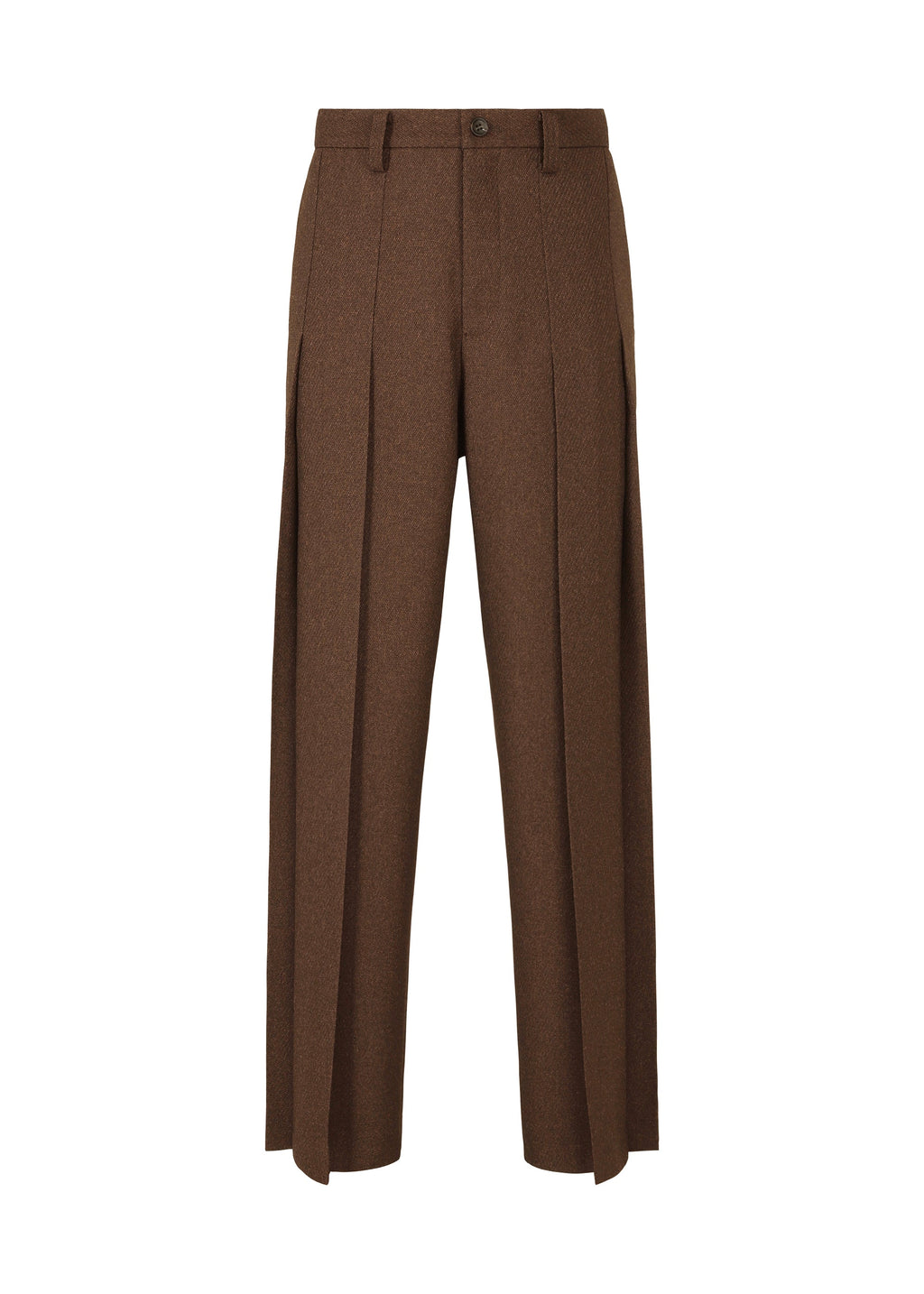 Wool Like Tweed - BROWN
