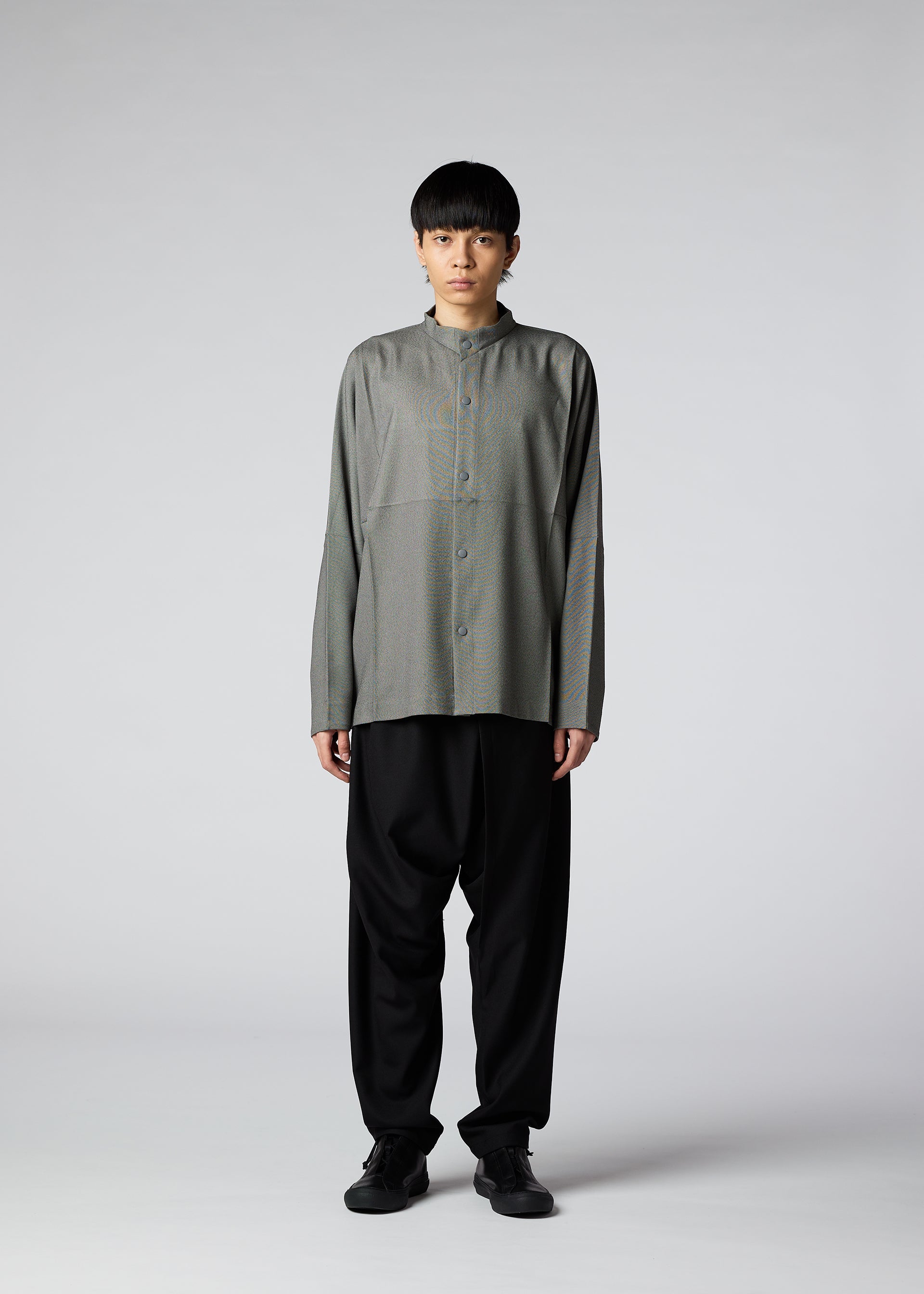 Wool Like Compact Shirt