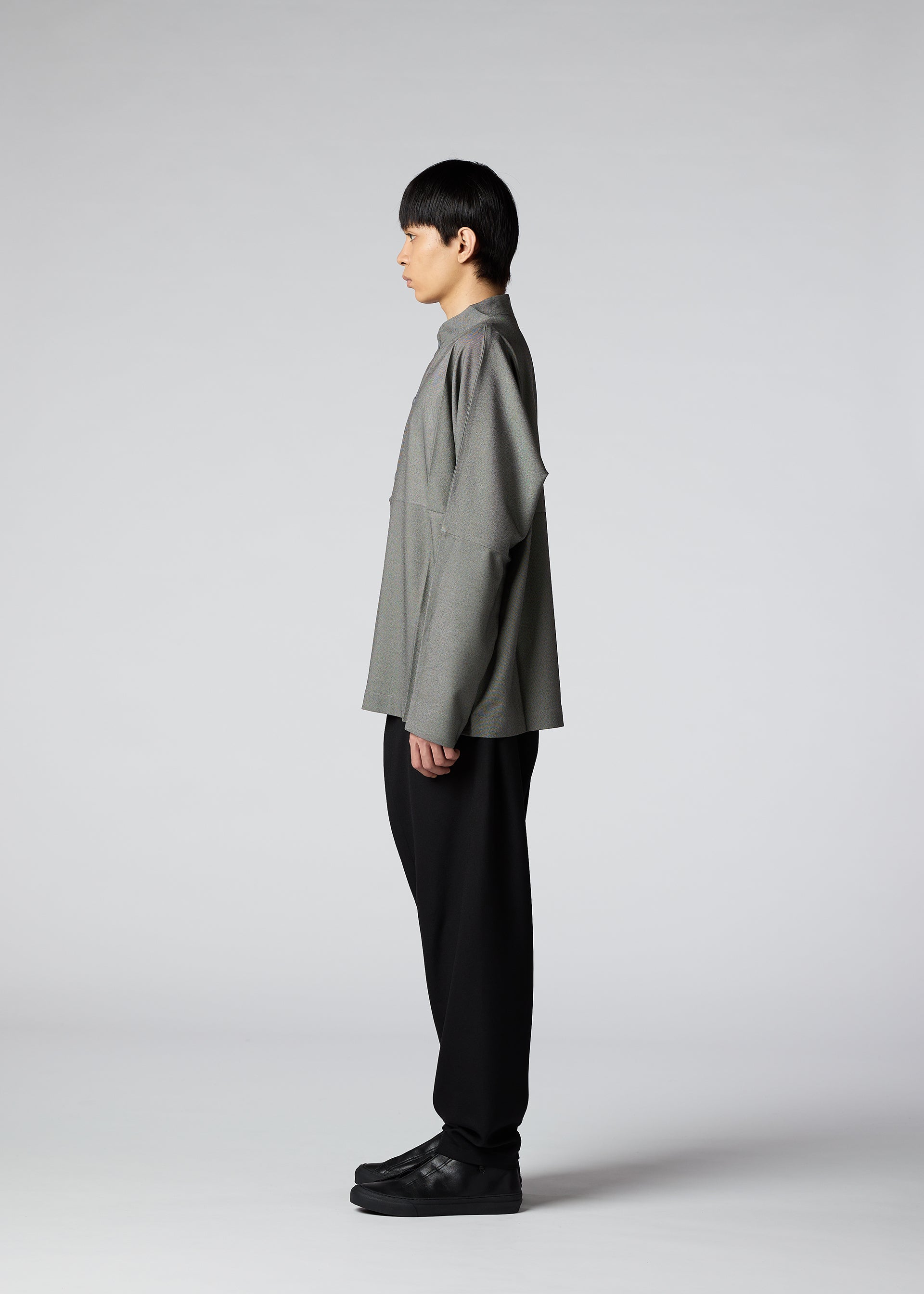 Wool Like Compact Shirt