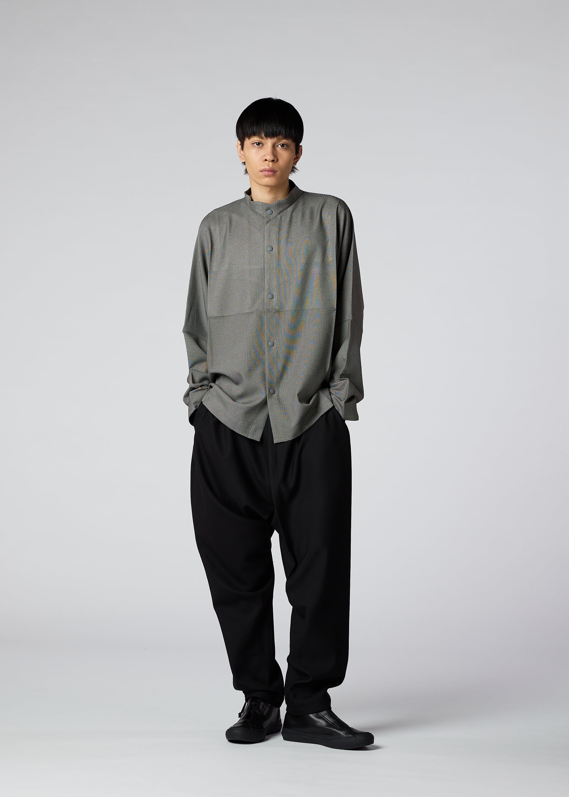 Wool Like Compact Shirt