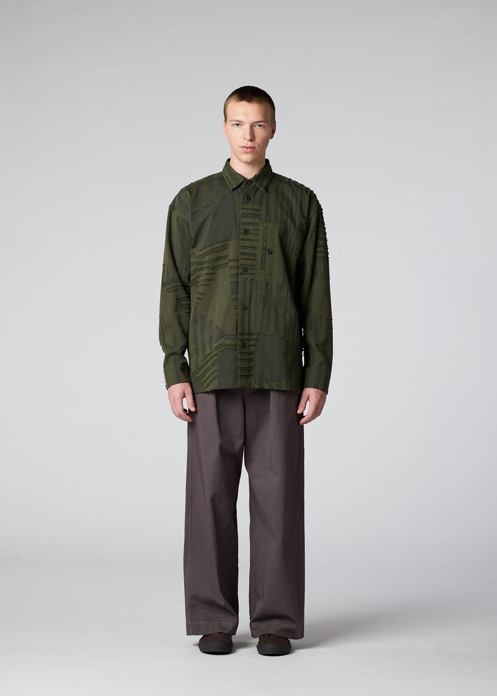 Geometry Jacquard Shirt