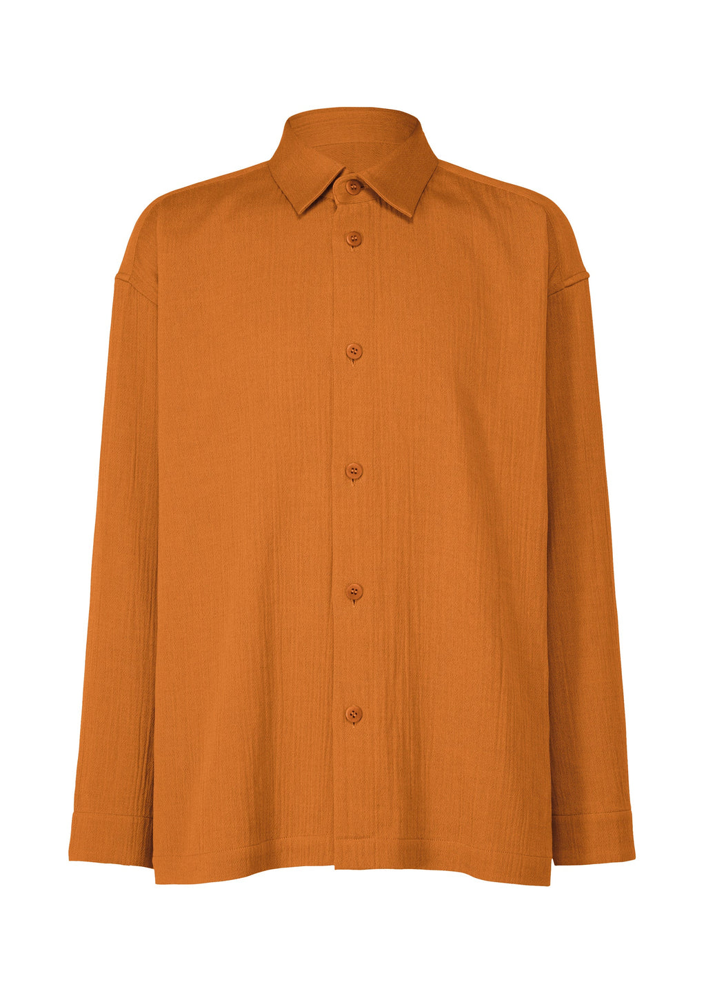 Double Weave Crepe - DARK ORANGE