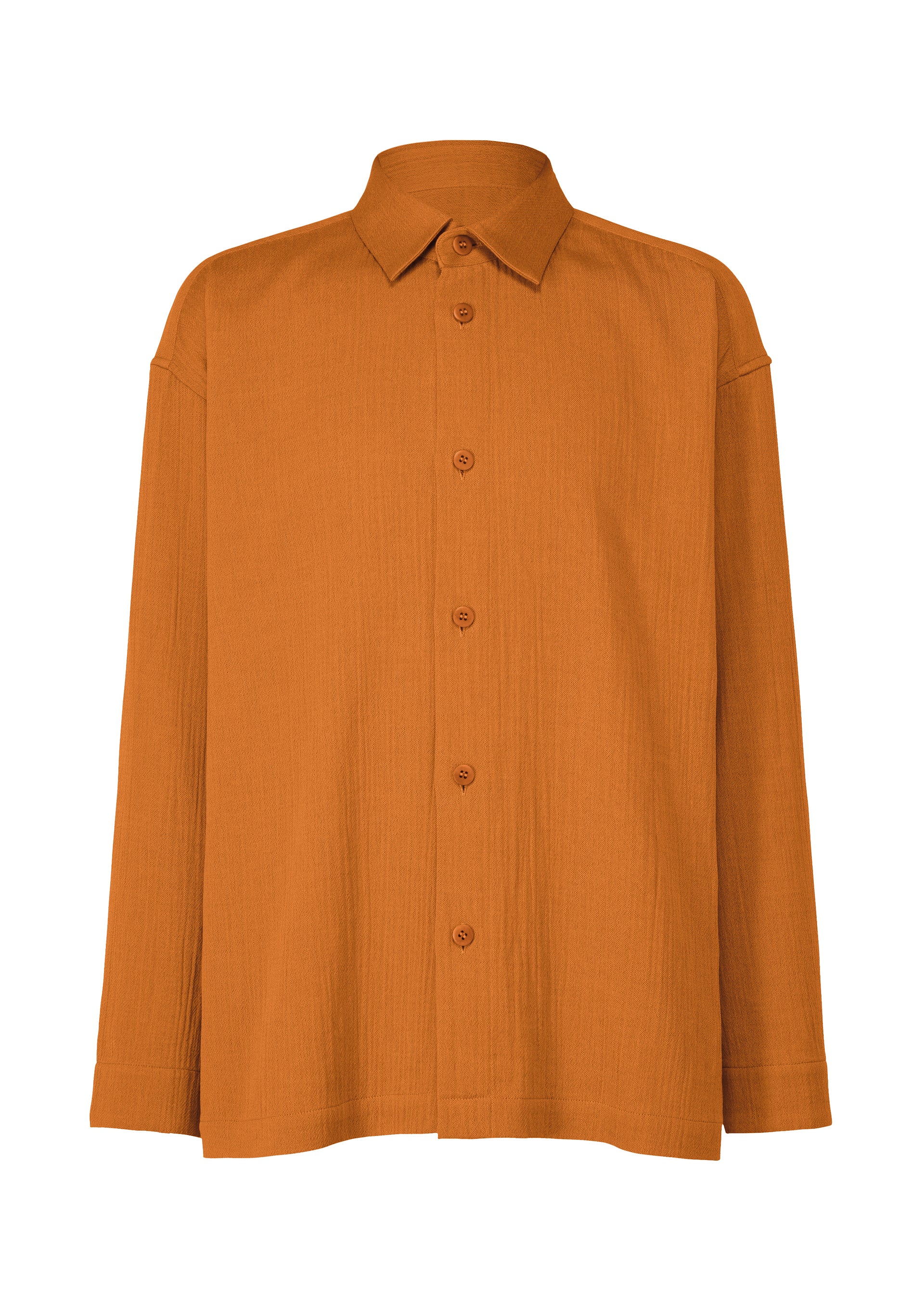 Double Weave Crepe - DARK ORANGE