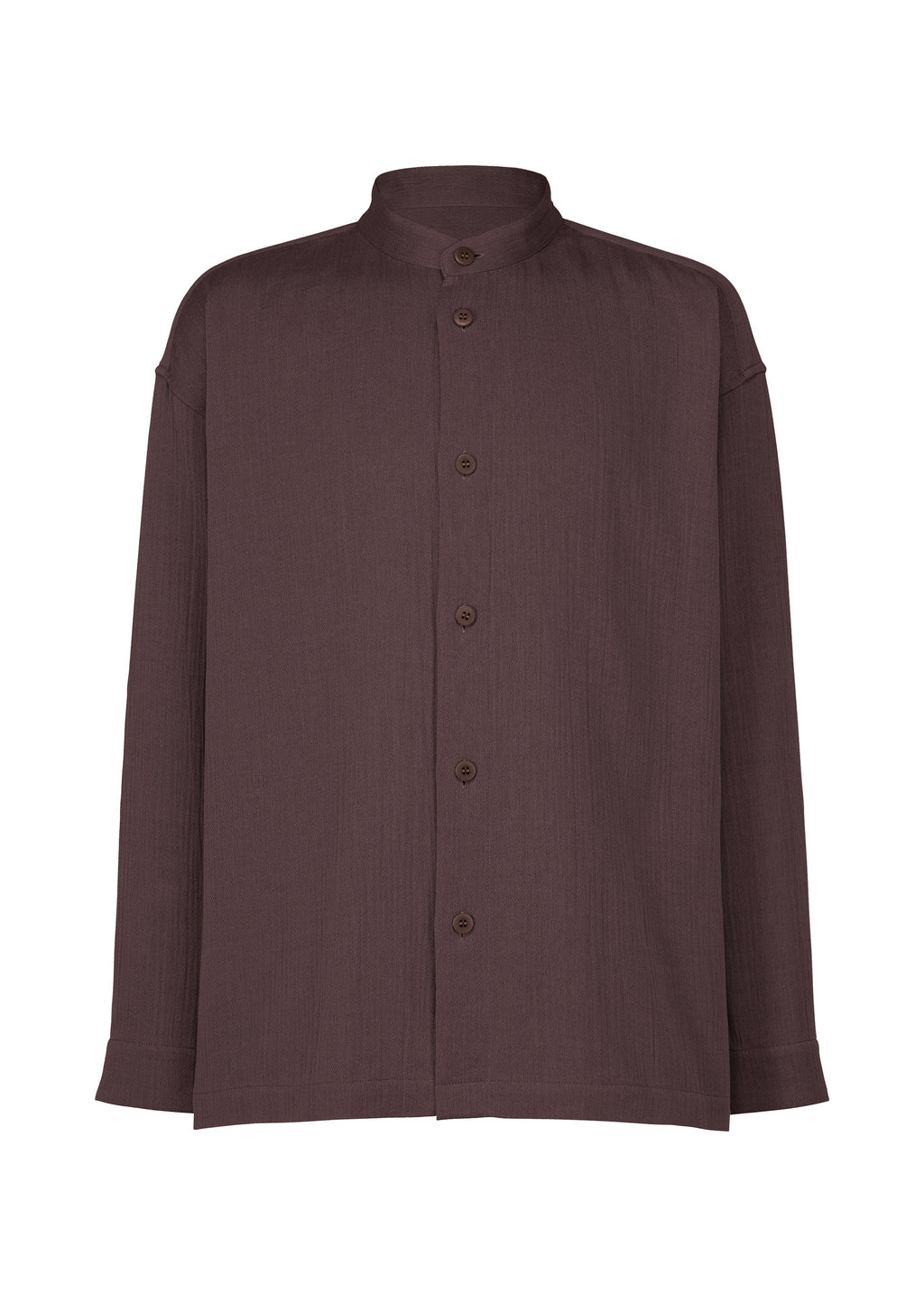 Double Weave Crepe - DARK BROWN
